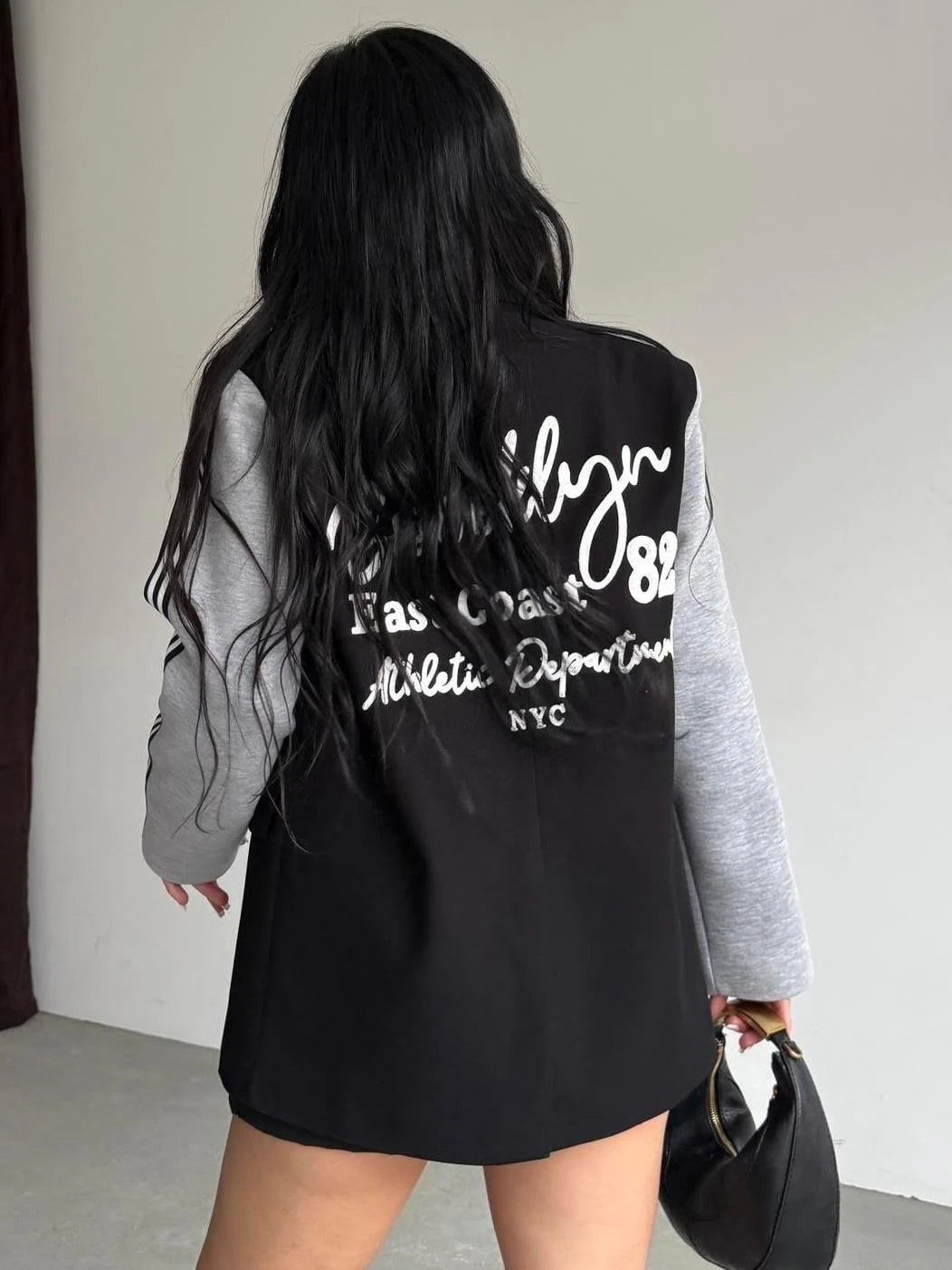 Nakış İşlemeli Tasarım Nyc Blazer Ceket